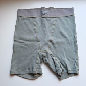 Skims Cotton Rib Boxer | Mineral | XS
